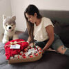 Corazón de rosas premium